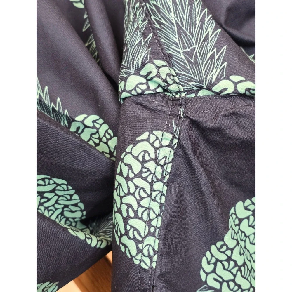 Kanu Surf Swim Trunks Mens 5X Navy Pineapple‎ Pina Board Shorts -New